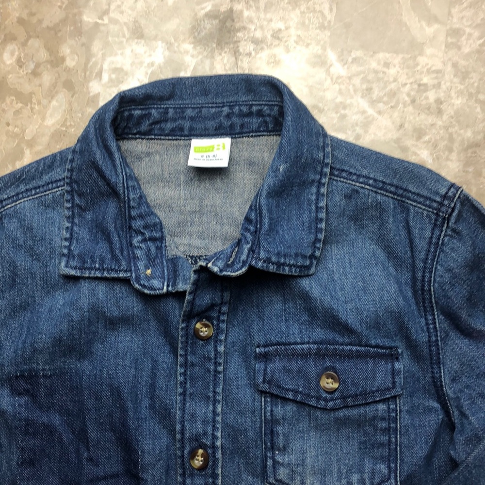Denim Button Up Shirt - Picture 2 of 4